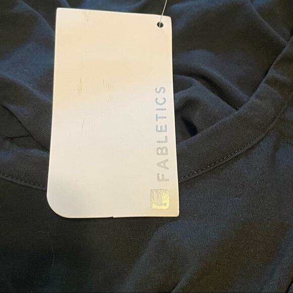 Fabletics‎ Black Britta Tee XS Size 4 - Picture 8 of 13